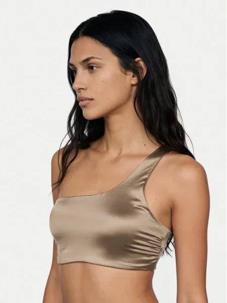 Maudymosi kostiumėlis Calvin Klein Swimwear ruda