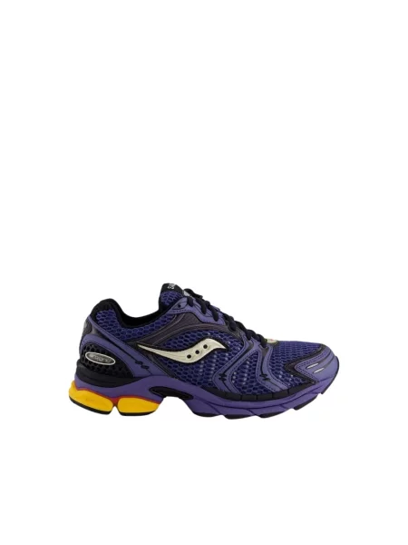 Sneakersy Saucony skórzane niebieskie