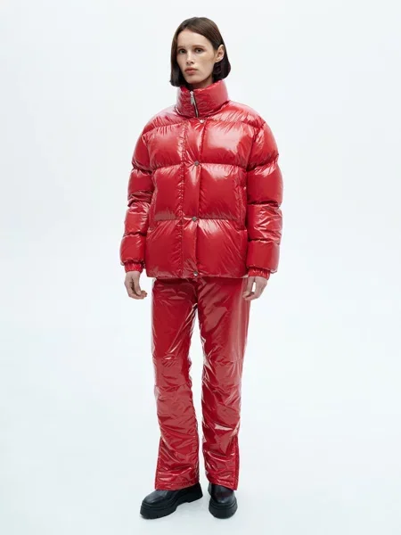 Пуховик MARCHI червоний