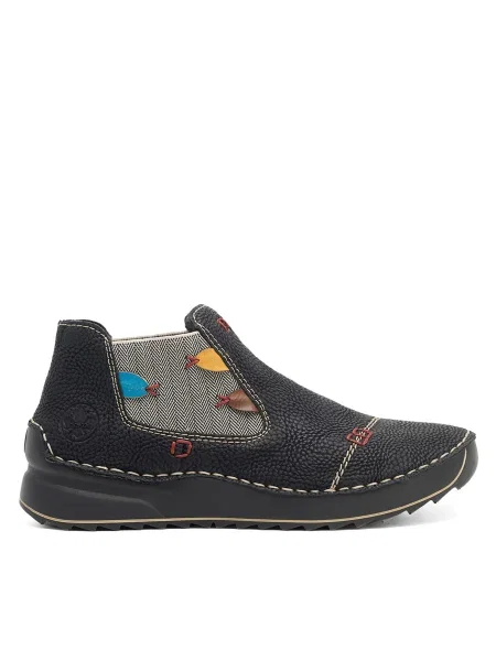 Pantofi Rieker negru