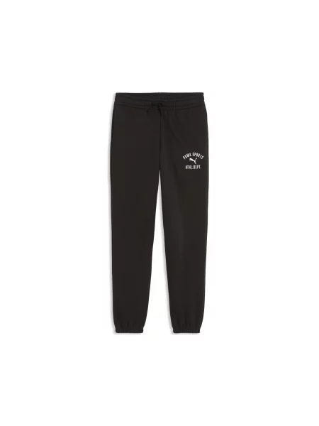 PUMA Młodzieżowe spodnie Varsity Fleece Relaxed Akcesoria czarny