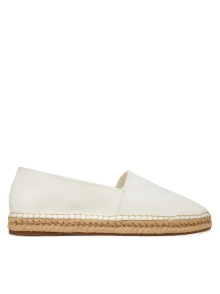 Еспадрили Calvin Klein ESPADRILLE CV LOGO бяло