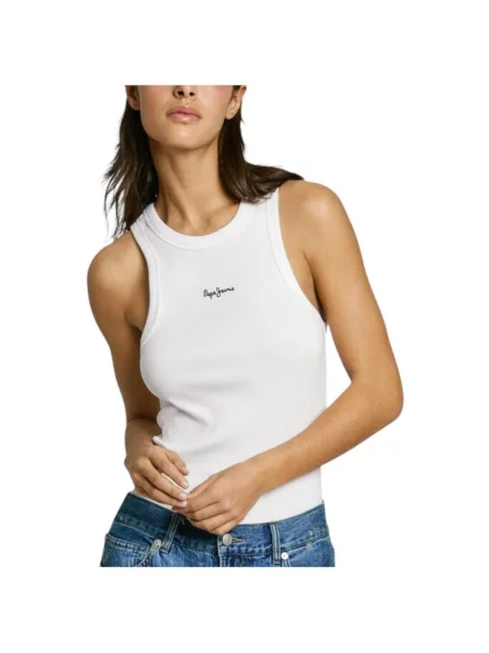 Top Pepe Jeans bílý