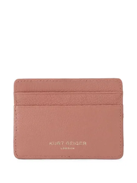 Καπιτονέ πορτοφόλι Kurt Geiger London ροζ