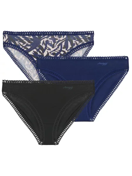 Set gacica Sloggi plava