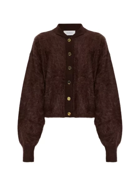 Cardigan Sportmax din cașmir maro