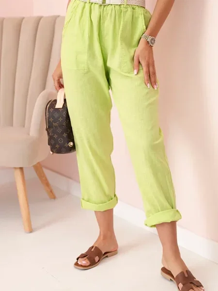 Pantaloni Kesi Włoski de in verde