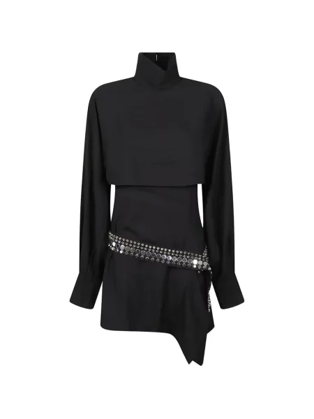 Rochie midi Iro cu tepi negru