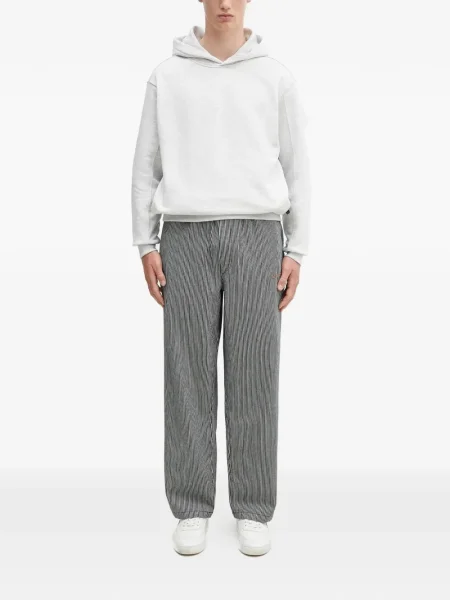 Pruhované kalhoty Aries modré