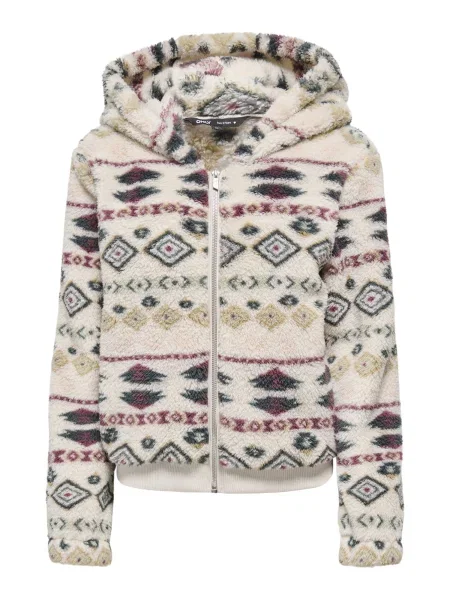 ONLY Prehodna jakna ONLANNA / kamen / jelka / burgund rumena