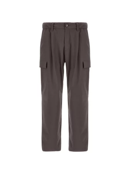 Pantaloni Herno melange maro