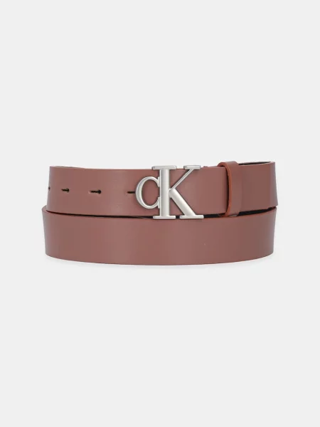 Calvin Klein Jeans Usnjen pas bež
