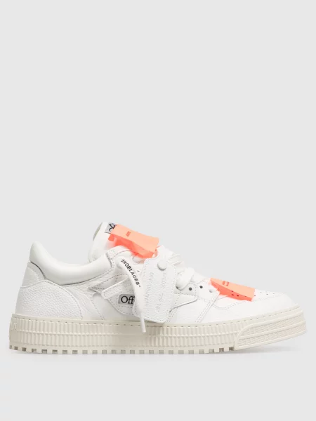 Комбіновані кросівки Court з брендовими нашивками Off-white білі