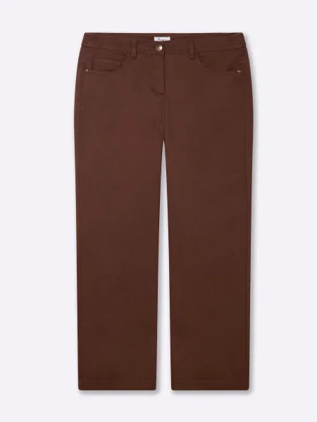 SHEEGO Pantaloni castaniu