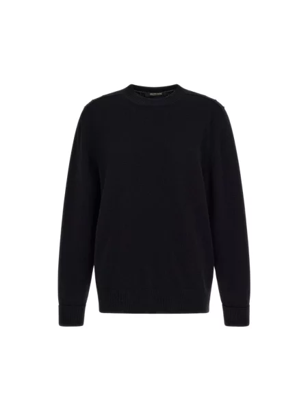 Sweter Roberto Cavalli wełniany czarny
