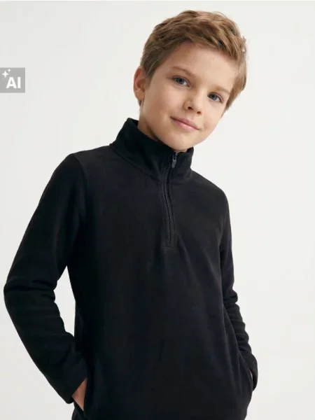 Sinsay Termo tričko s dlouhým rukávem Active černá