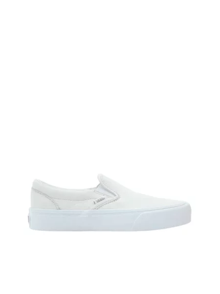 Sneakersy Vans skórzane wsuwane beżowe
