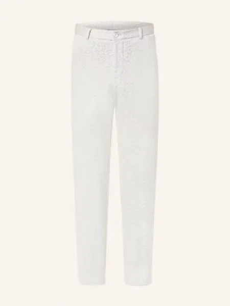 Strellson Oblekové Kalhoty Tius-J Slim Fit Z Žerzeje světle šedá