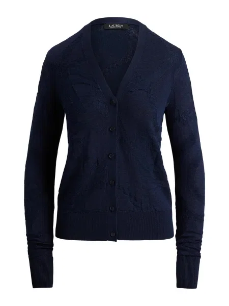 Lauren Ralph Lauren Geacă tricotată bleumarin