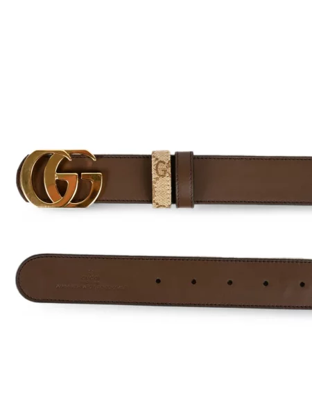 Diržu apjuostas grįžtamas diržas Gucci
