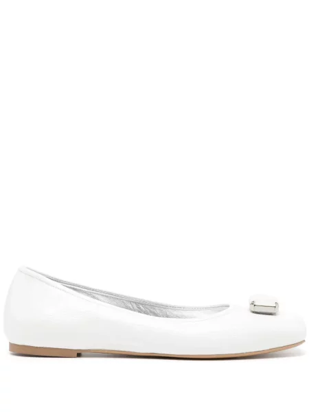 Balerini Madison.maison din piele alb