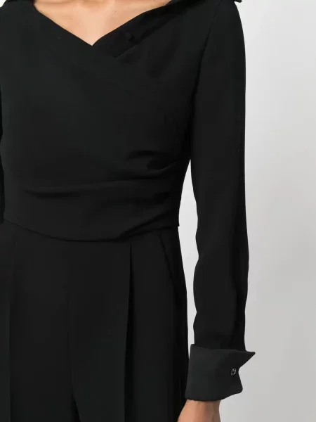 Salopetă Max Mara drapată negru