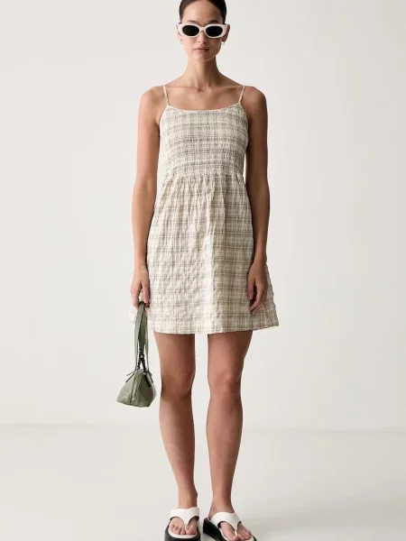 KARL LAGERFELD JEANS Rochie de vară pastel / alb verde