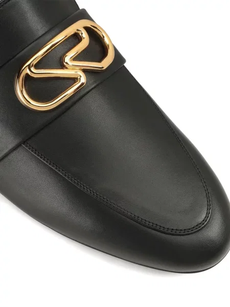 Papuci tip mules Sergio Rossi negru