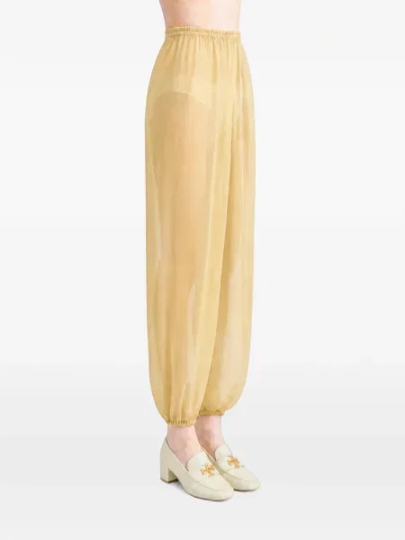 Pantaloni Paloma Wool de lână galben