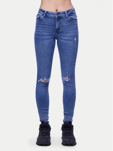 Pieces Джинси Dana Голубий Skinny Fit