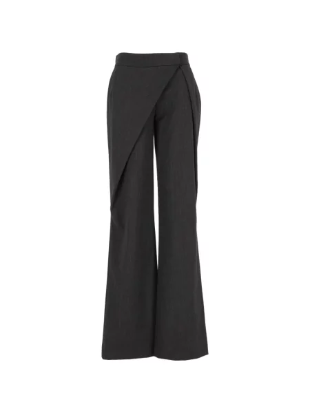 Pantaloni Federica Tosi plic gri