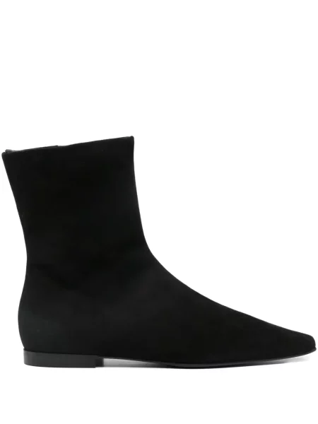 Botine Toteme din piele de căprioară negru