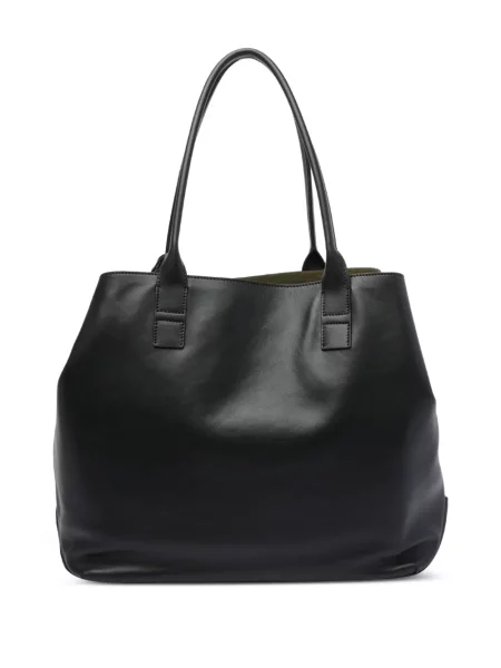 Geantă shopper Hogan din piele negru