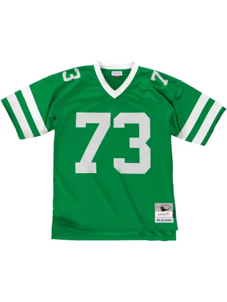 Cămașă Mitchell & Ness din jerseu verde