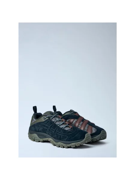 Sneakersy Merrell zamszowe czarne