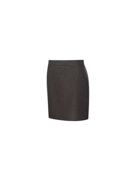 Spódnica Max Mara wełniana brązowa