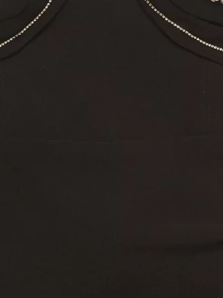 Rochie midi Self-portrait din crep negru