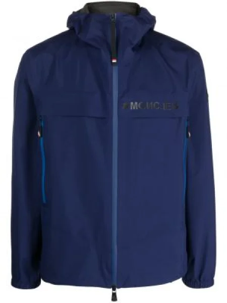 Jakna Moncler Grenoble s printom plava