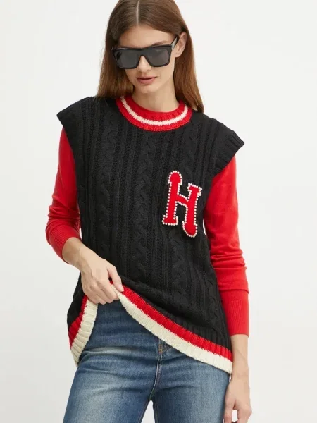 Елек Silvian Heach LUCCAS черно