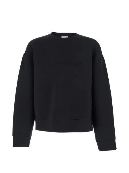 Hanorac Calvin Klein cu autograf negru
