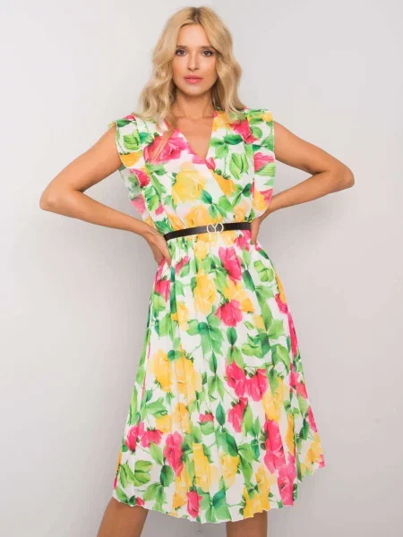 Rochie Fashionhunters de costum alb