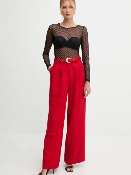 Блузка Morgan однотонна TSIXTI чорний