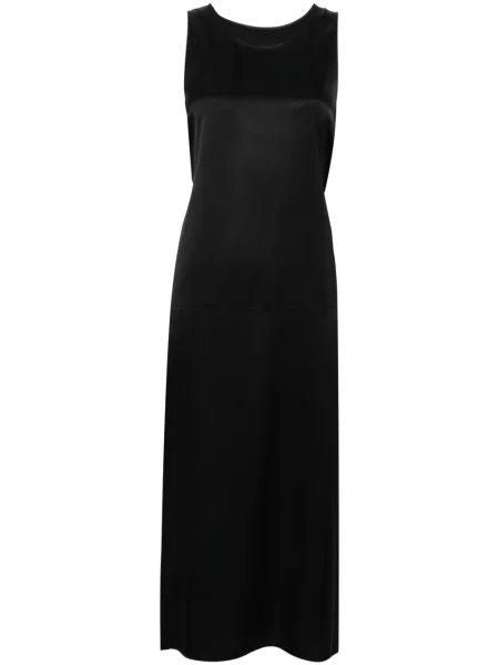 Rochie Mm6 Maison Margiela cu crăpătură de costum negru