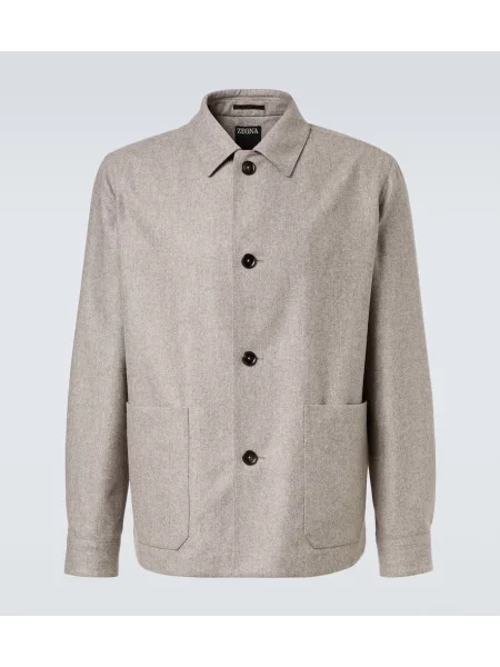 Geacă Zegna de lână gri