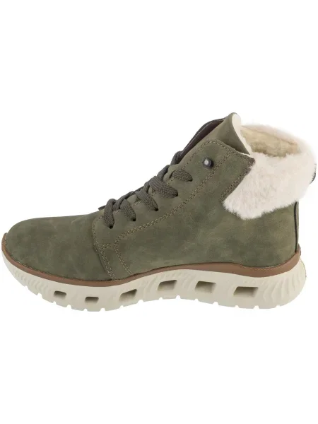 Sneakerși Rieker verde
