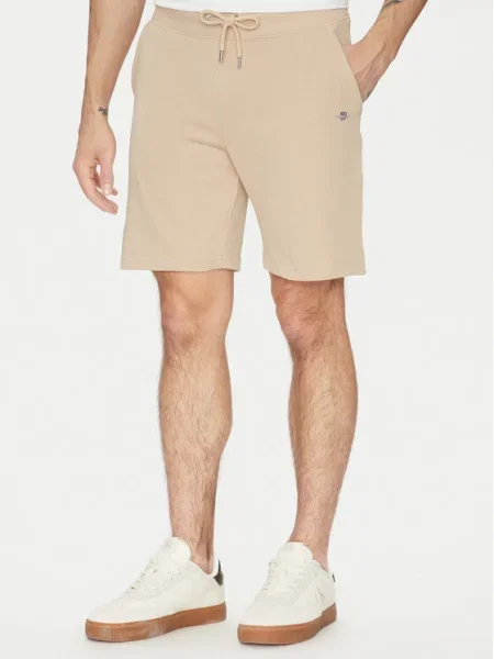Gant Pantaloni scurți sport Shield bej