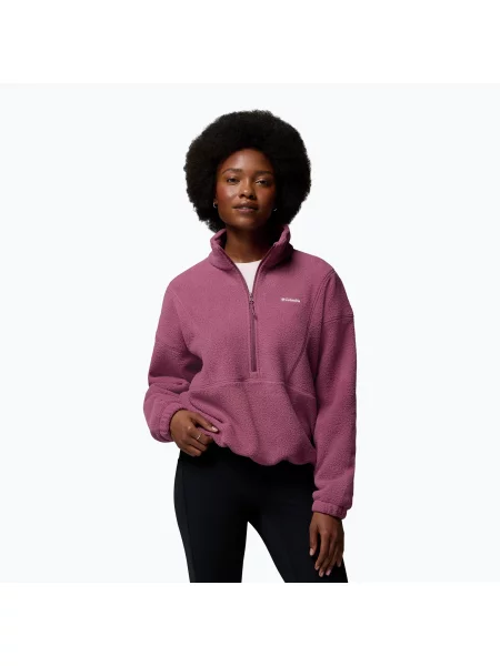 Дамски поларен суитшърт Columbia Timber Meadow MTR Fleece HZ antique mauve розово