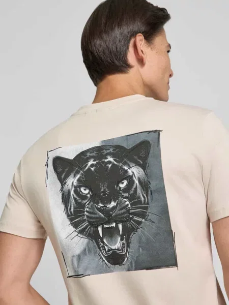 T-shirt o kroju regular fit z nadrukiem z logo Antony Morato biała