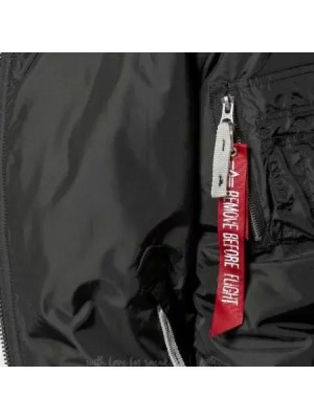 Μπουφάν Alpha Industries Inc. μαύρο