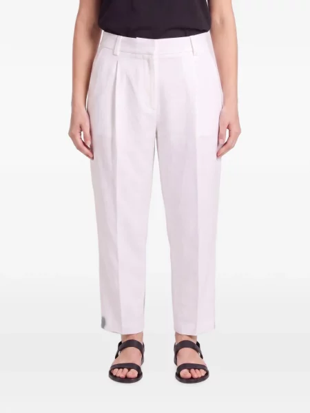 Pantaloni Brunello Cucinelli alb